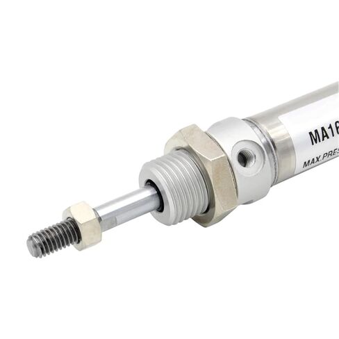 MA Series Mini Double Acting Stainless Steel Cylinder, Cylinder Diameter 16-40mm, Multiple Stroke Options (10-300mm)(15SCA,MA32) in Saudi Arabia