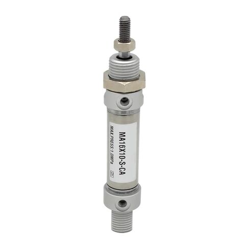 MA Series Mini Double Acting Stainless Steel Cylinder, Cylinder Diameter 16-40mm, Multiple Stroke Options (10-300mm)(15SCA,MA32) in Saudi Arabia