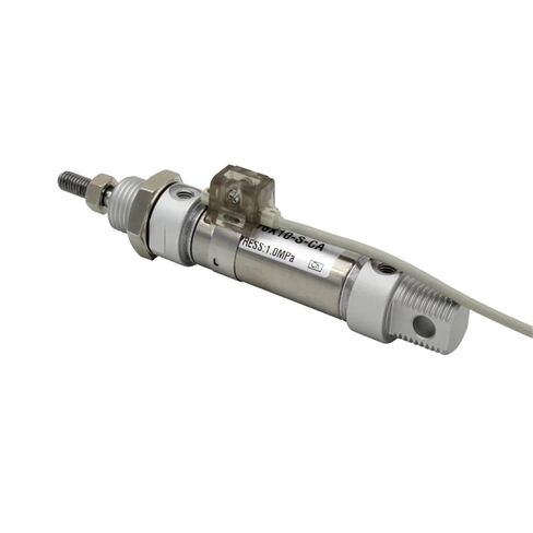 MA Series Mini Double Acting Stainless Steel Cylinder, Cylinder Diameter 16-40mm, Multiple Stroke Options (10-300mm)(15SCA,MA32) in Saudi Arabia