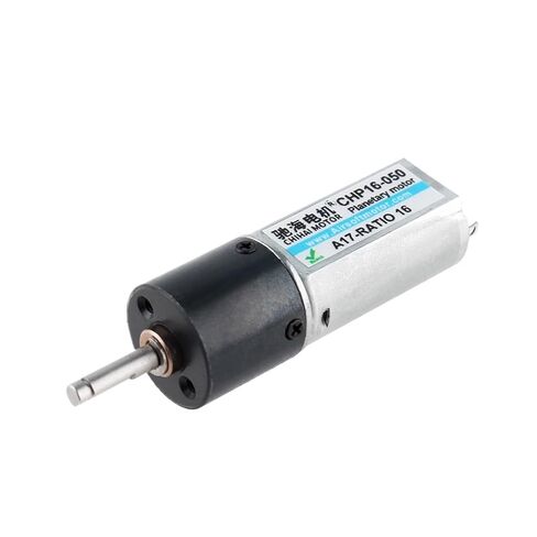 CHP-16GP-050 ترس تيار مستمر عالي السرعة 16 مم مع محرك علبة تروس كوكبية 12 فولت 24 فولت للأدوات الدقيقة (DC24V i90 170 دورة في الدقيقة، الحزمة أ) in Kuwait