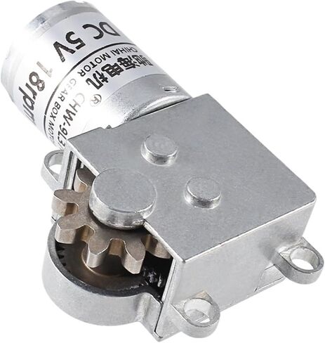 CHW-9L370 DC5V 18rpm علبة التروس الدودية دوران القرص الدوار مع محرك 370 للطاولة الدوارة in Kuwait