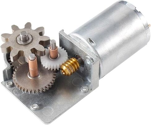 CHW-9L370 DC5V 18rpm علبة التروس الدودية دوران القرص الدوار مع محرك 370 للطاولة الدوارة in Kuwait