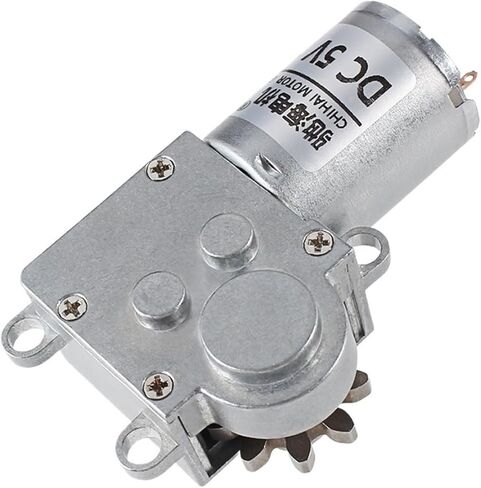 CHW-9L370 DC5V 18rpm علبة التروس الدودية دوران القرص الدوار مع محرك 370 للطاولة الدوارة in Kuwait