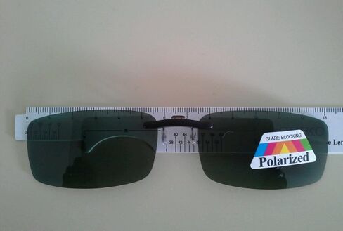 Solar Shield 56Rec15 Ultralight Frame Driving Lens Polarized Clip On Sunglasses in Saudi Arabia