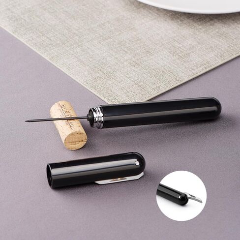 Air Pressure Pump Wine Opener With Foil Cutter,Portable Pen-Shape Corkscrew Wine Bottle Opener,Nice Gift to Wine Lovers. in Saudi Arabia