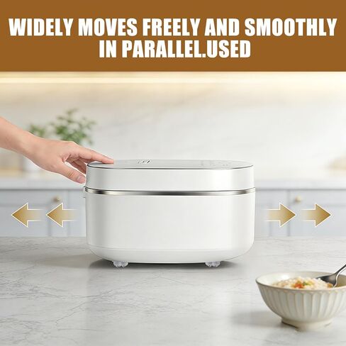 8 Pack Self Adhesive Caster Wheels, 1.5" Mini Ball Casters for Furniture & Kitchen Appliances, 360° Countertop Appliance Slider for Coffee Maker, Microwave, Heavy Duty 50KG (4 Wheels) in Saudi Arabia