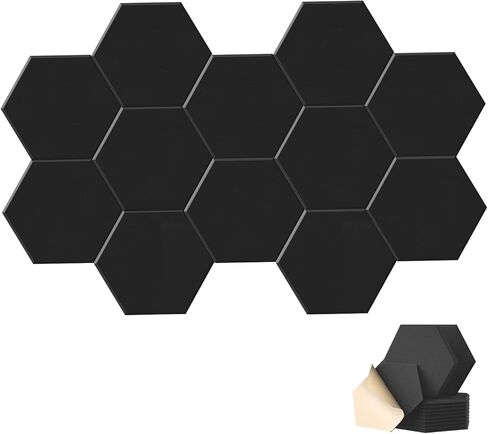 HONORIA 8 Pack Art Acoustic Panels 48X32Inches Sound Absorbing Panels,Self-adhesive Soundproof Wall Panels,Decorative Acoustical Wall Panels,Acoustic Treatment for Home Office&Recording Studio in Saudi Arabia