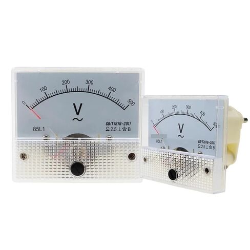 85L1 AC Analog Voltage Meter Panel 3V 5V 10V 20V 50V 150V 250V 300V 500V Gauge Mechanical Voltmeter 1Pcs(50V) in Saudi Arabia
