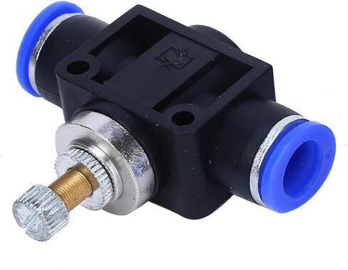 Pneumatic Gas Quick Joint Restricting Valve Type Throttle LSA-4 6 8 10 12 1Pcs(LSA-04) in Saudi Arabia