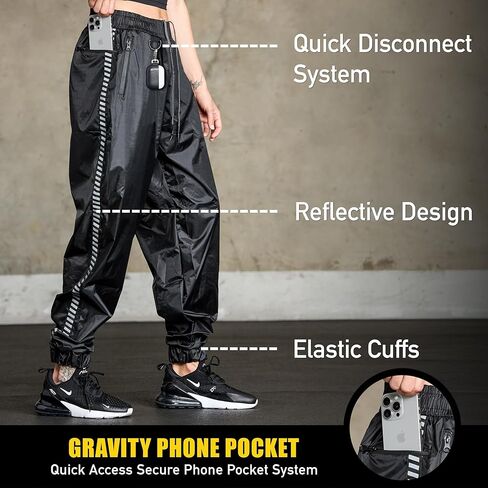 Elite Sports Zipper Sauna Suit for Men & Women, Zipper Hoodie Weight Loss Sweat Suit, Anti-Rip PVC for Gym MMA Boxing in Saudi Arabia