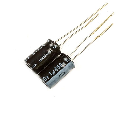 2Pcs 450V 68uf 18x30mm High Frequency Low ESR Aluminum Electrolytic Capacitors in Kuwait