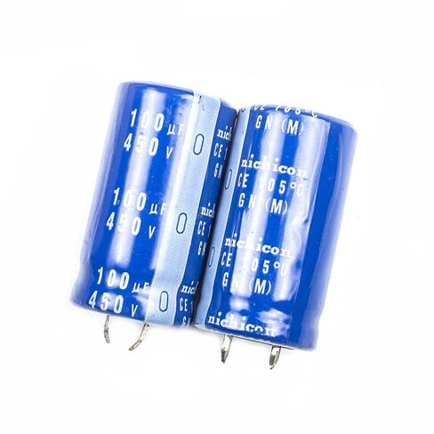 2Pcs 450V 68uf 18x30mm High Frequency Low ESR Aluminum Electrolytic Capacitors in Kuwait
