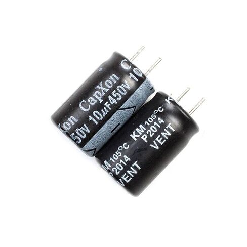 2Pcs 450V 68uf 18x30mm High Frequency Low ESR Aluminum Electrolytic Capacitors in Kuwait