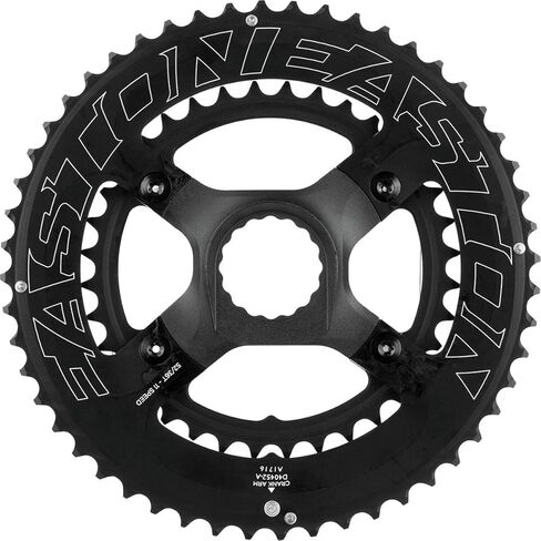 Easton Chainring EA90 47/32T ASSYM 11 SPD Black, 47/32 in Saudi Arabia
