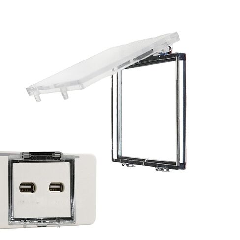 PC Power Button Cover Safety Push Switch Guard Cap Kit Starter Covers for Computer Joystick Light Stop Turning Off Switch for PC Elevator Dishwasher Machine Use in Kuwait