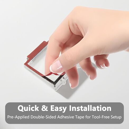 PC Power Button Cover Safety Push Switch Guard Cap Kit Starter Covers for Computer Joystick Light Stop Turning Off Switch for PC Elevator Dishwasher Machine Use in Kuwait