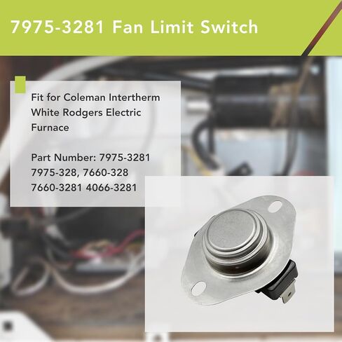 يصلح ل يورك كولمان فرن مروحة ترموستات الحد التبديل F110-20F ترموستات استبدال 7975-3281 استبدال الجزء in Kuwait