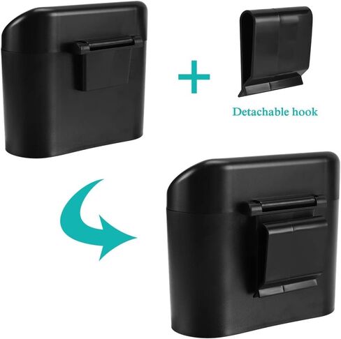 Car Trash Can with Lid, Mini Auto Dustbin Garbage Organizer, Automotive Garbage Container Bin for Vehicle, Home, Office in Saudi Arabia