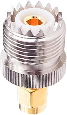 U H F أنثى إلى S M A ذكر PL-259 SO-239 RF اقناع محول موصل Pl259 محول 2 قطعة in Saudi Arabia