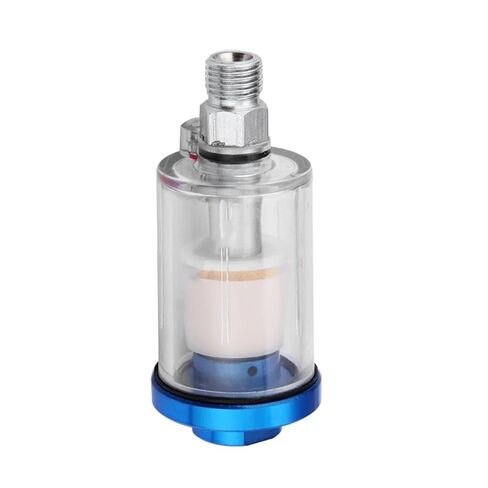 Oil-Water Separator Paint Spray Gun Oil-Water Separator Filter 1/4 inch air Compressor Moisture Trap Air Filter Regulator Pressure Gauge(1 pcs) in Saudi Arabia