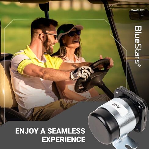 BlueStars 20468G1 36V عربة الجولف الملف اللولبي 4 محطات - متوافق مع 1988-2005 Club Car DS Columbia EZGO Yamaha G4 G8 G9 G11 G16 Electric - يستبدل 1016072 114-3611-020 586-117111 71458-87 in Saudi Arabia