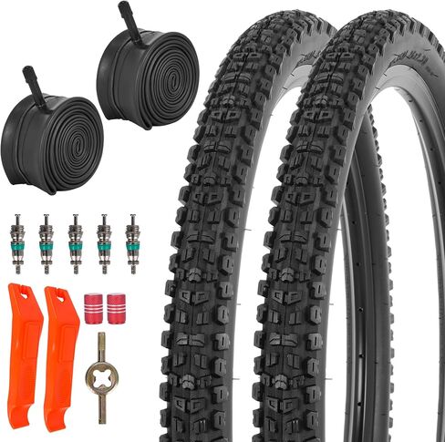 RUTU 2 Pack 26 x 2.30 Bike Tire 26 Inch Mountain Bike Tires for 26x2.25 26x2.30/56-559 26x2.35 MTB, Hybrid, Commuter Bikes in Saudi Arabia