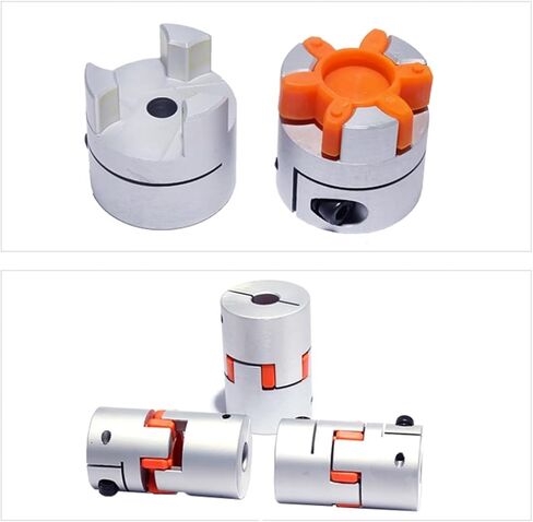 D55L78 Plum Coupling Motor Shaft Coupler High Torque Stepper Elastic Flexible 12to32mm12 12.7 14 16mm 1Pcs(12x20) in Saudi Arabia