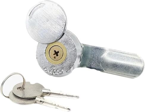 A400-1 Mini Cam Lock Zinc Alloy Mailbox Cam Lock with Cover Safety Industrial Distribution Box Cabinet Lock 1Pcs in Saudi Arabia