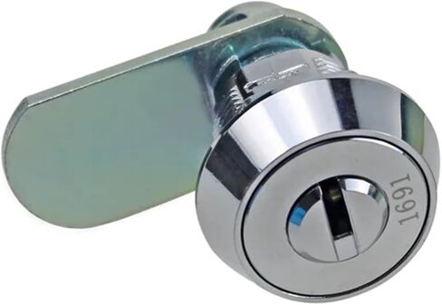 Triangle Lock Stainless Steel 304 Tongue Lock 180 Degree Train Lock Electric Cabinet Door Lock 1Pcs(MS818-3-B) in Saudi Arabia