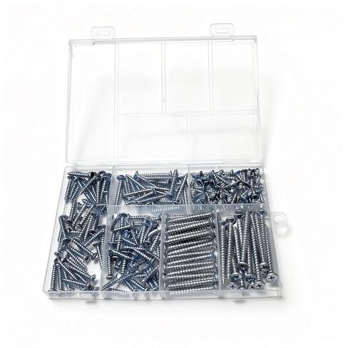 Cabinet Short Wood Screws Assortment Kit Hardware Screw Set 6-Sizes (2",1-1/2",1-1/4",1",3/4",1/2") in Saudi Arabia