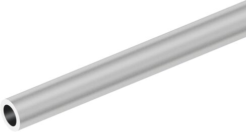 6063 Aluminum Round Tube, 20mm OD 16mm ID 300mm Length, Seamless Aluminum Straight Pipe, Metal Tubing for Furnishing, DIY, Machinery and Industry in Kuwait