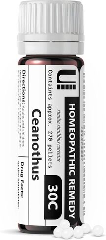 Ceanothus Americanus 1M Homeopathic Remedy, 270 Pellets in Saudi Arabia