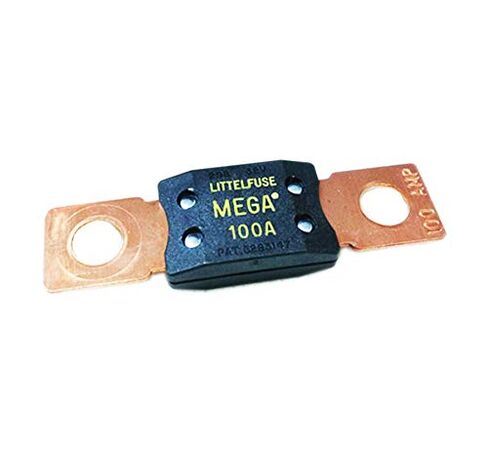 Littelfuse 0298100 Bolt Down Auto Fuse 100A Time Delay 32V 298 Series، MEGA in Saudi Arabia