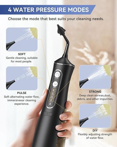 Ear Wax Removal Kit - Electric Ear Cleaner - White in Saudi Arabia