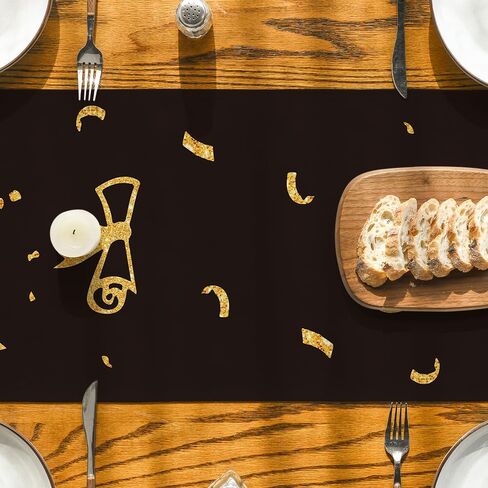 Artoid Mode Congrats Table Runner قبعة الدبلوم، 2026 التخرج عطلة المطبخ طاولة الطعام لديكور المنزل والحفلات 13 × 72 بوصة in Saudi Arabia
