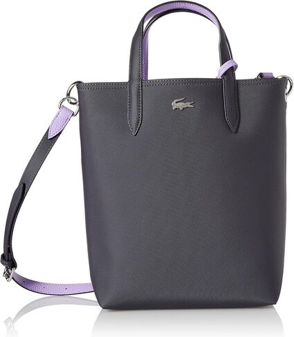 حقيبة يد نسائية من Lacoste Anna Vertical ذات وجهين، Tradewinds Abimes، مقاس واحد in Kuwait