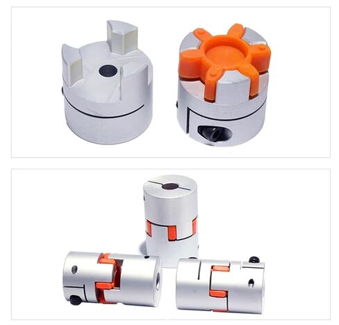 D25L30 Coupler Aluminium Plum Flexible Shaft Motor Connector CNC Couplings 5/6/6.35/8/10/12mm 1Pcs(8X8) in Saudi Arabia