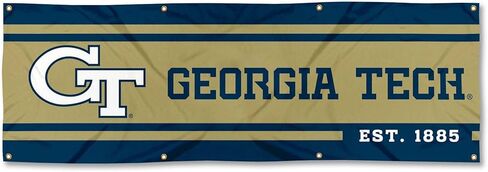 Georgia Tech Yellow Jackets Large 2x6 Foot Banner in Saudi Arabia