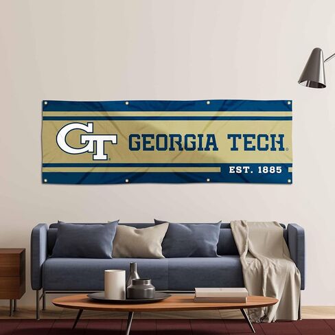 Georgia Tech Yellow Jackets Large 2x6 Foot Banner in Saudi Arabia