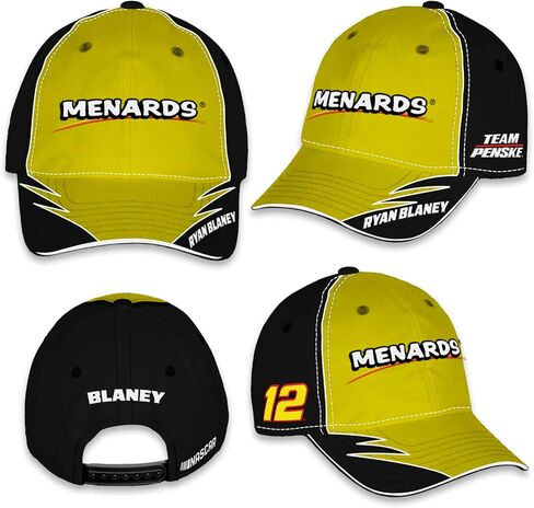 Ryan Blaney #12 NASCAR 2025 Element Snapback Hat Yellow in Saudi Arabia