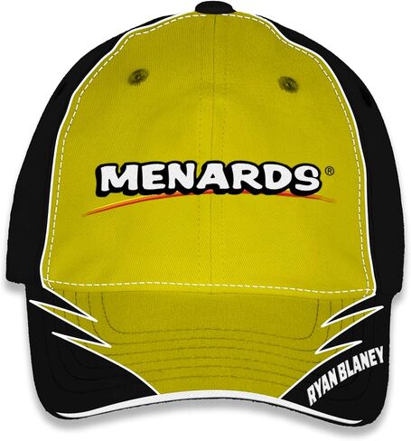 Ryan Blaney #12 NASCAR 2025 Element Snapback Hat Yellow in Saudi Arabia