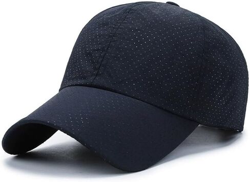 Mens and Womens Mesh Baseball Cap Solid Color Korean Style Sunscreen Hat Breathable Peaked Cap for Spring Summer Autumn in Saudi Arabia