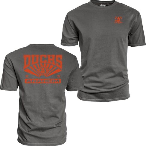 Blue 84 NHL Officially Licensed T-Shirt Ringspun Front/Back Shot Team Color in Saudi Arabia