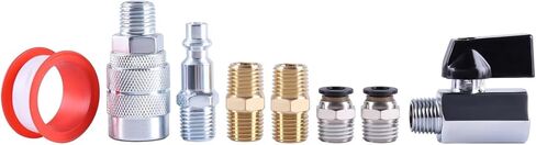 AC2010-02 AC3010-03 Pneumatic Pressure Regulator Combo Oil Water Separator Manual Drainage 1/4" 3/8" NPT Compressor Air Filter(AC3010-3) in Saudi Arabia