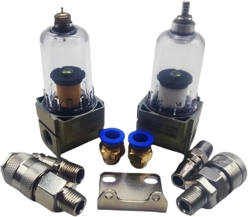 AF2000-02 1/4 source processor Copper filter Air pump filter Oil and water separator Pneumatic Components Air Compressor sm pm(SM PM-DP bracket,Copper core) in Saudi Arabia