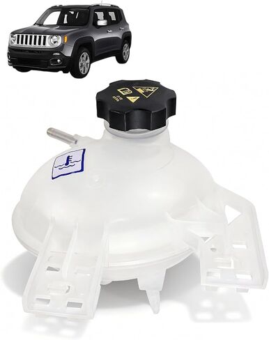 Coolant Expansion Tank Compatible with Chevy Sonic 2012-2020 1.4L 1.6L 1.8L – Engine Coolant Reservoir and Overflow Bottle with Pressure Cap – Replaces 95048411, 603-386, GM3014167 in Saudi Arabia