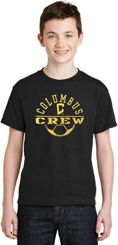 تي شيرت Outerstuff Columbus Crew للشباب الأولاد بشعار فريق القوس in Saudi Arabia