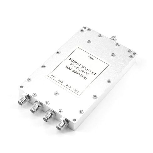SMA One-Point Quad Coaxial Microstrip Power Splitter 0.5/6G Signal Test Power Distribution Combiner 1Pcs in Saudi Arabia