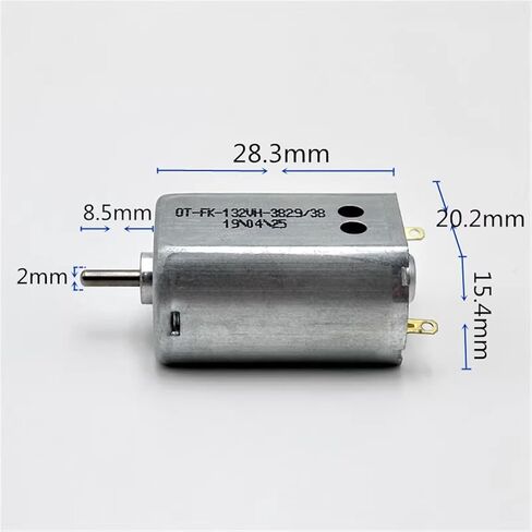 FK-132VH-3829 Mini 132 Motor DC 3V 3.7V 4.2V 21500RPM High Speed Carbon Brush Strong Magnetic 20mm Motor 1Pcs in Saudi Arabia