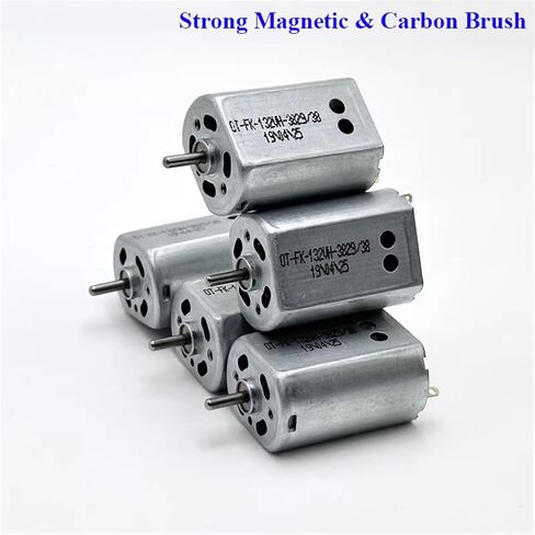 FK-132VH-3829 Mini 132 Motor DC 3V 3.7V 4.2V 21500RPM High Speed Carbon Brush Strong Magnetic 20mm Motor 1Pcs in Saudi Arabia